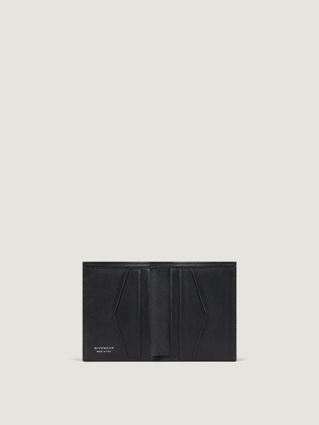 Card Holder In Grained Leather