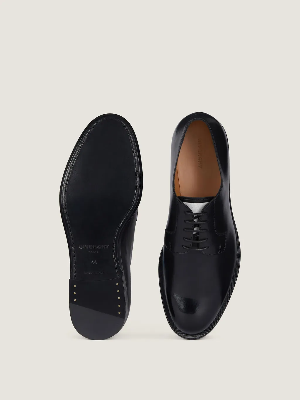 Label Derbies In Leather