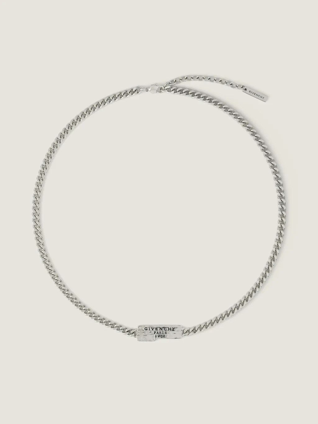 Givenchy Tape Necklace In Metal And Enamel
