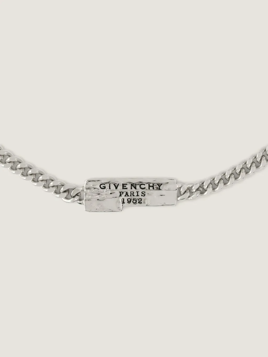 Givenchy Tape Necklace In Metal And Enamel