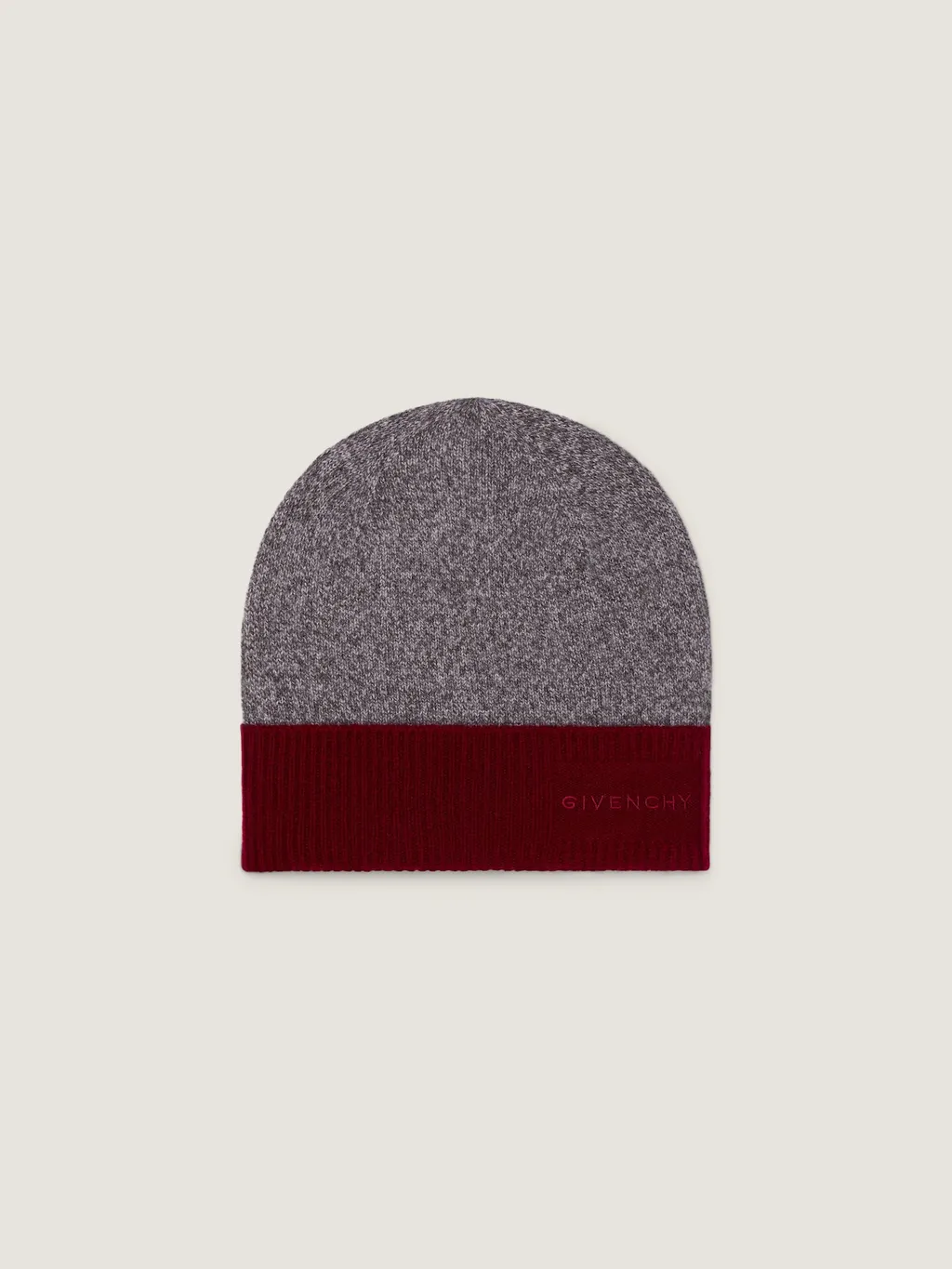 Givenchy Color Block Beanie In Cashmere