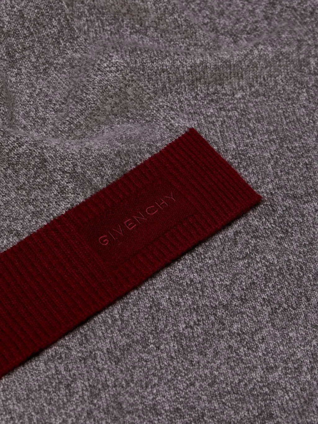 Givenchy Color Block Scarf In Cashmere