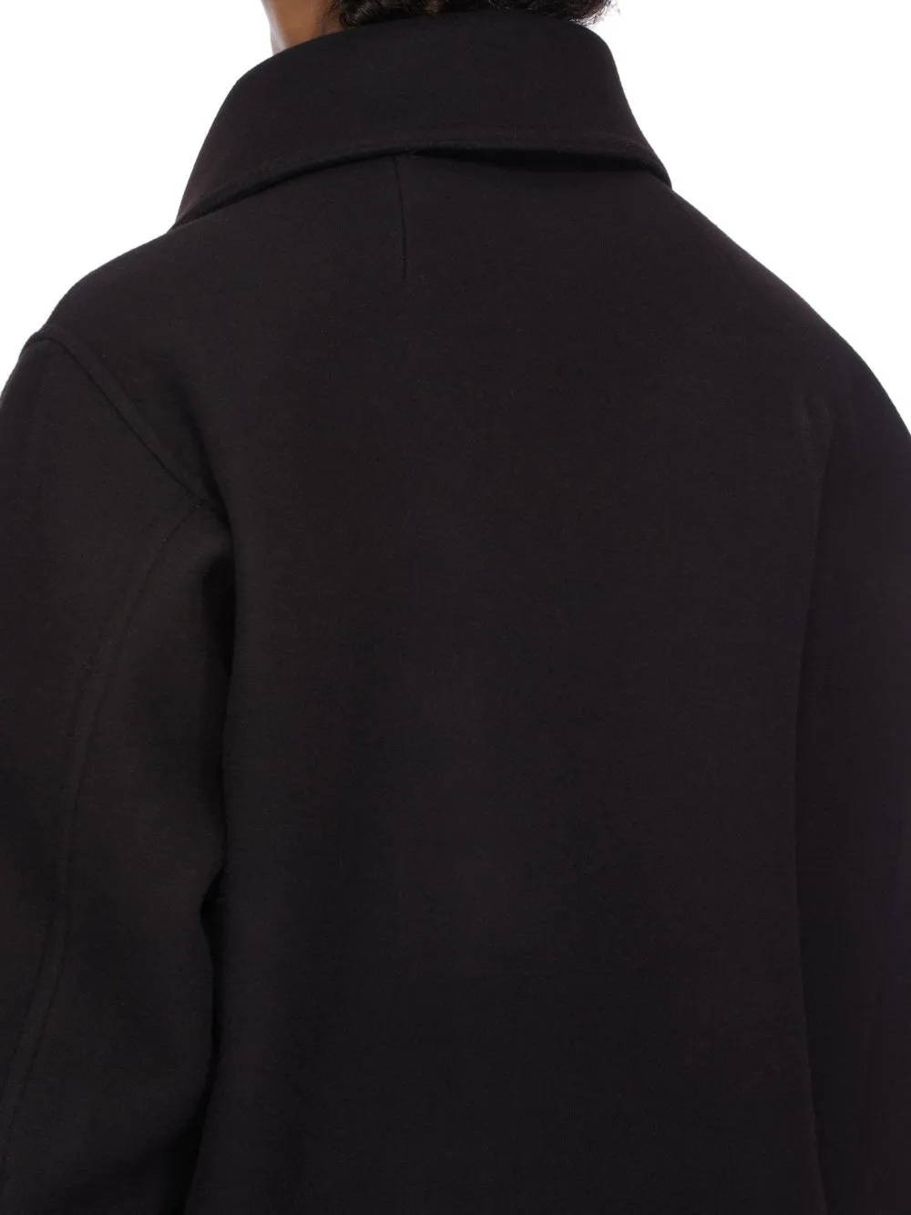 Rick Owens Concordians Runway Blixa Dracucollar In Black Melton