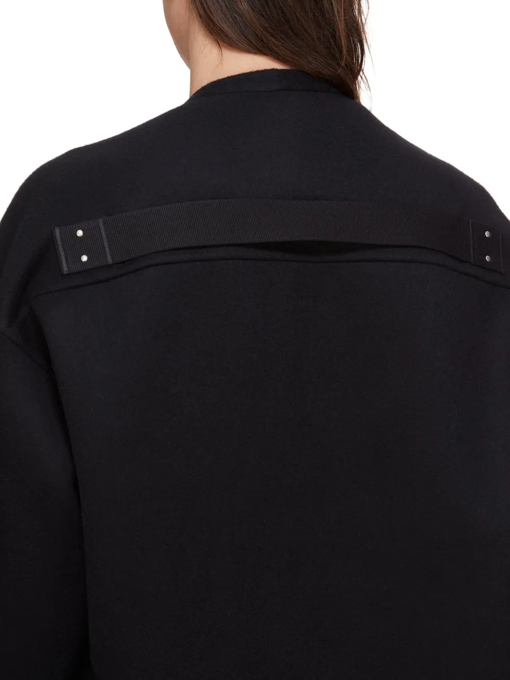 Rick Owens Concordians Runway Concordians Shirt In Black Vicuna