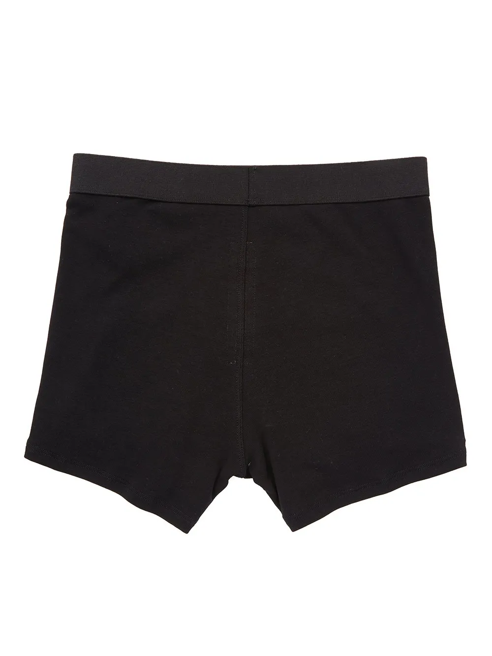 Rick Owens Temple Penta Boxer Brief In Black Cotton Stretch Rib Jersey