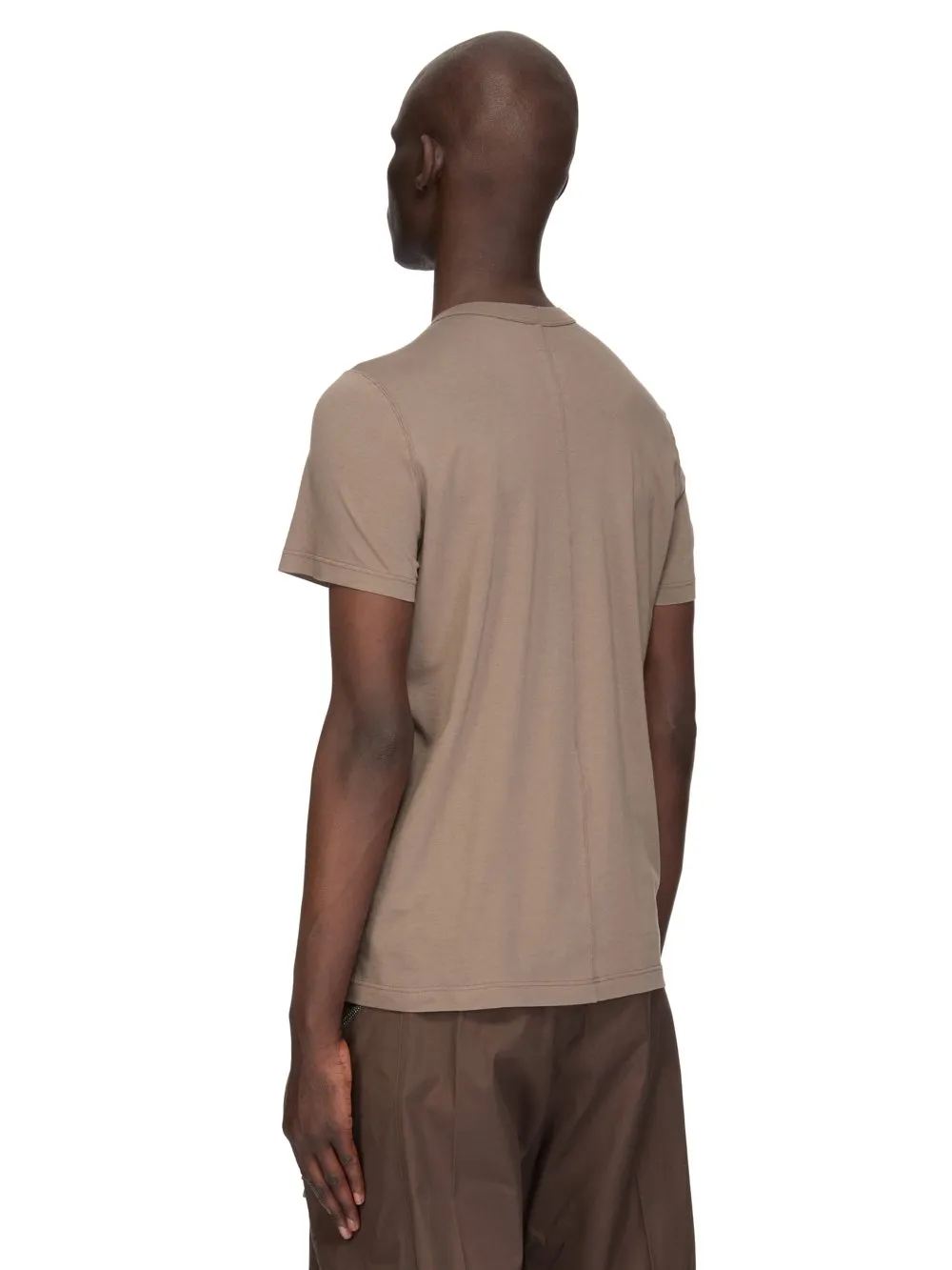 Rick Owens Temple Short Level T In Dust Classic Cotton Jersey