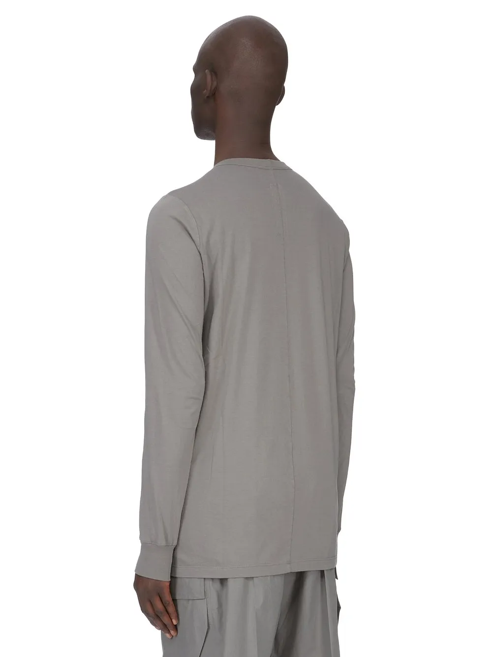 Rick Owens Temple Level Ls T In Euca Classic Cotton Jersey