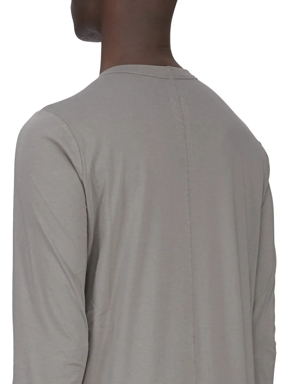 Rick Owens Temple Level Ls T In Euca Classic Cotton Jersey