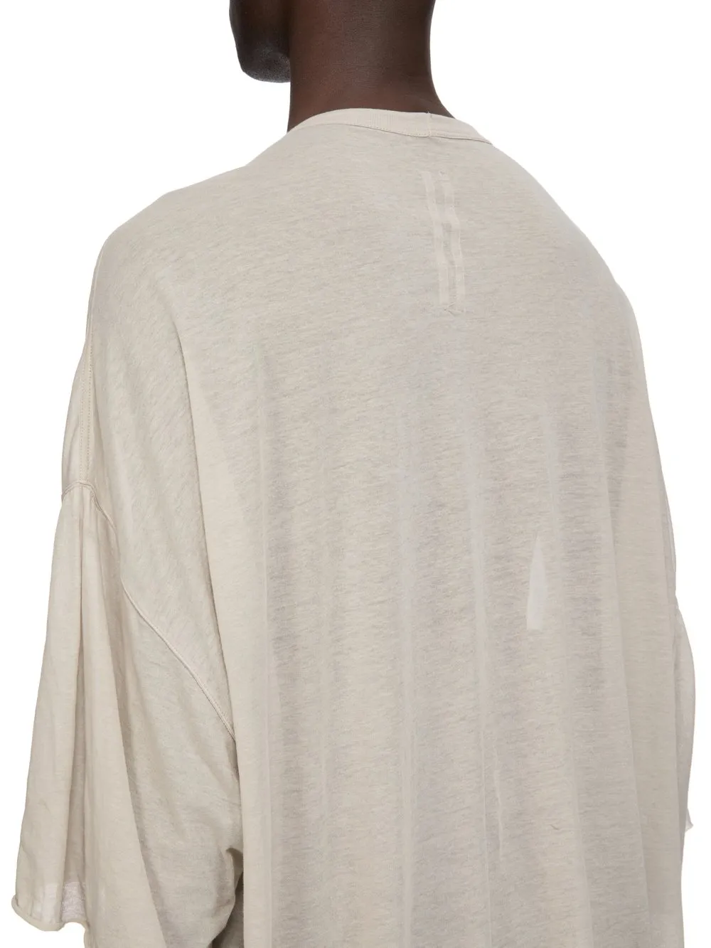 Rick Owens Temple V Tommy T In Pearl Unstable Cotton