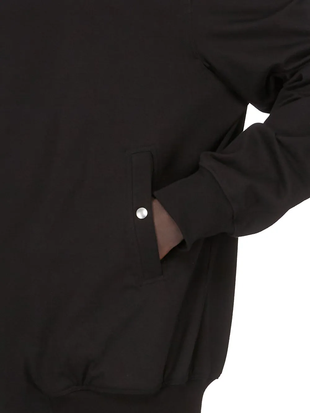 Rick Owens Temple Hollywood Flight In Black Heavy Jersey