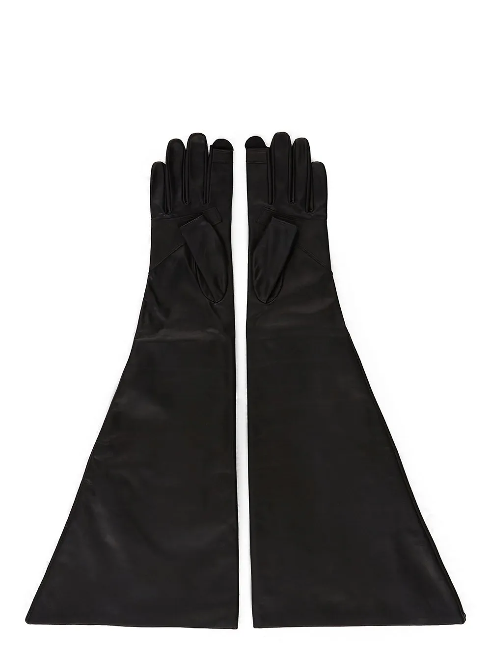 Rick Owens Temple Gauntles Gloves In Black Scarf