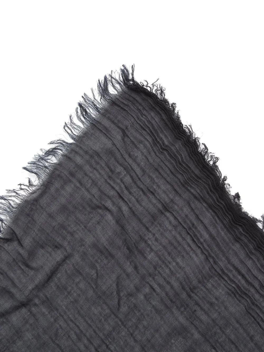Rick Owens Temple Kika Mega 140X200 In Black Scarf