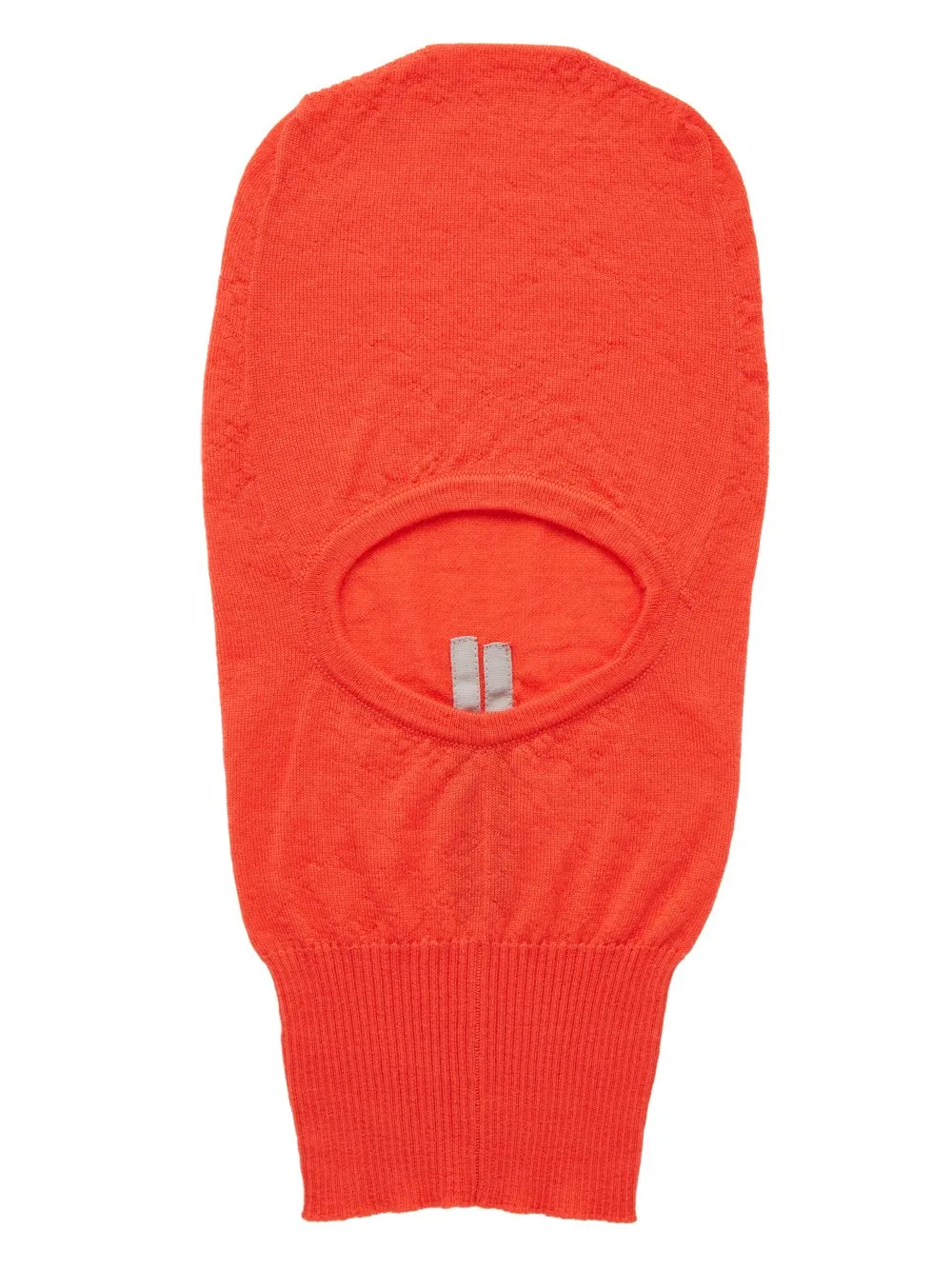 Rick Owens Temple Skull In Coral Lightweight Cashmere Knit