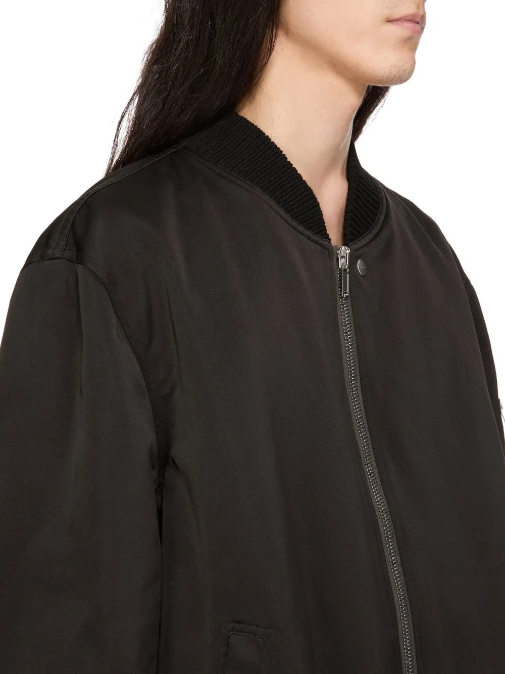 Rick Owens Temple Classic Flight In Black Tech Duchesse