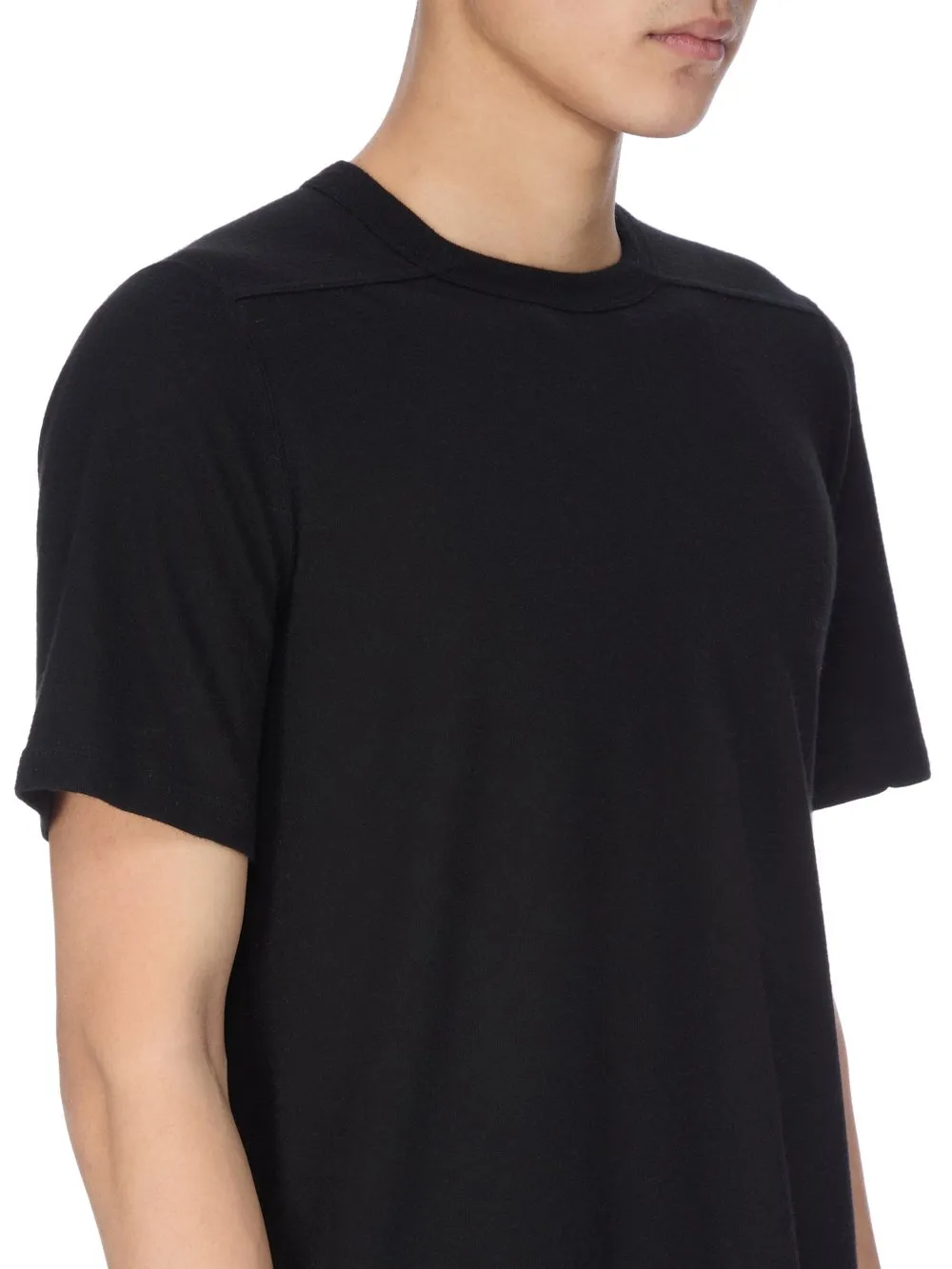 Rick Owens Concordians Level T In Black Rainino Jersey