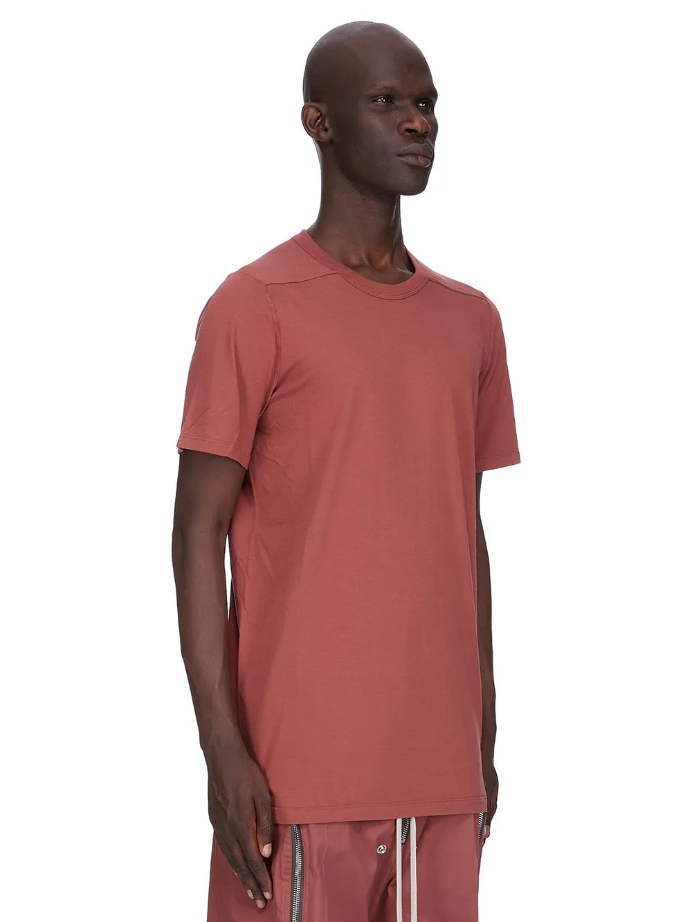 Rick Owens Concordians Level T In Rosewood Classic Cotton Jersey