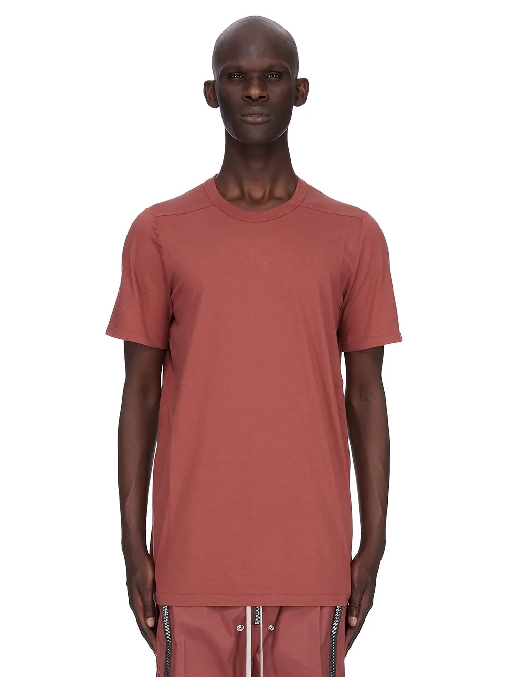Rick Owens Concordians Level T In Rosewood Classic Cotton Jersey