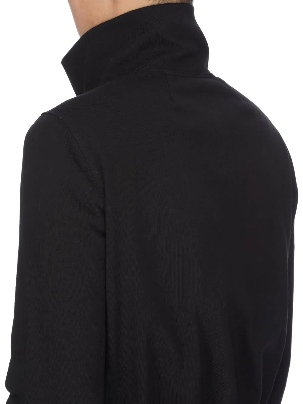 Rick Owens Concordians Bauhaus Jogger In Black Heavy Jersey
