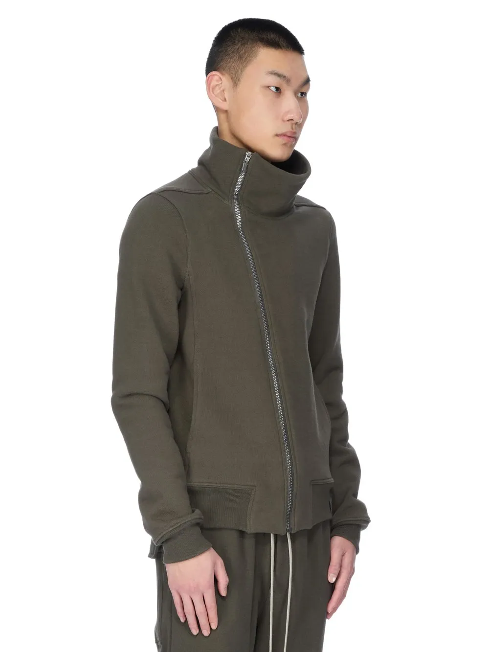 Rick Owens Concordians Bauhaus Jogger In Bosco Compact Terry Jersey