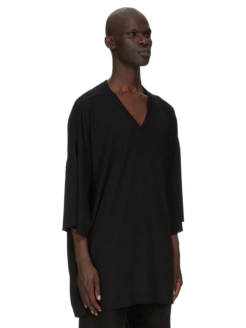 Rick Owens Concordians V Tommy T In Black Rainino Jersey