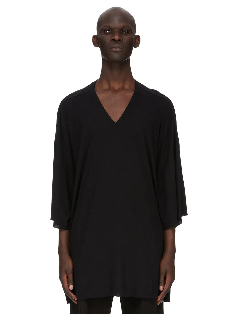 Rick Owens Concordians V Tommy T In Black Rainino Jersey