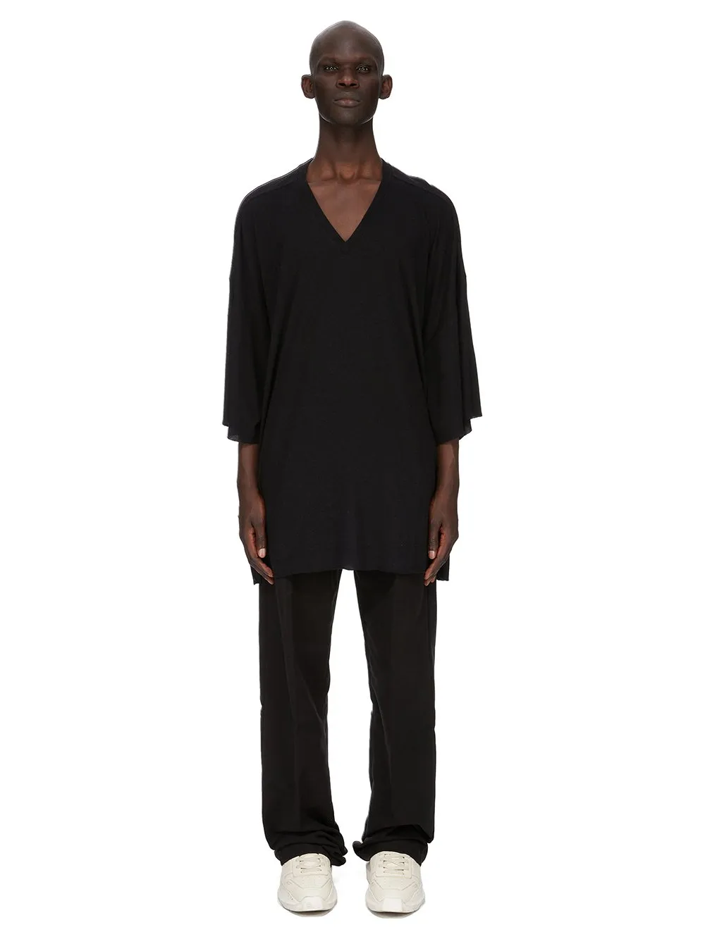 Rick Owens Concordians V Tommy T In Black Rainino Jersey