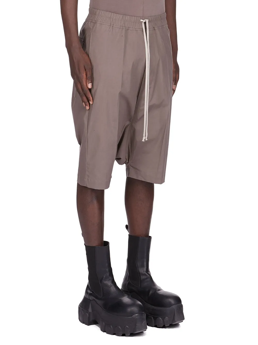 Rick Owens Concordians Ricks Pods In Dust Heavy Cotton Poplin