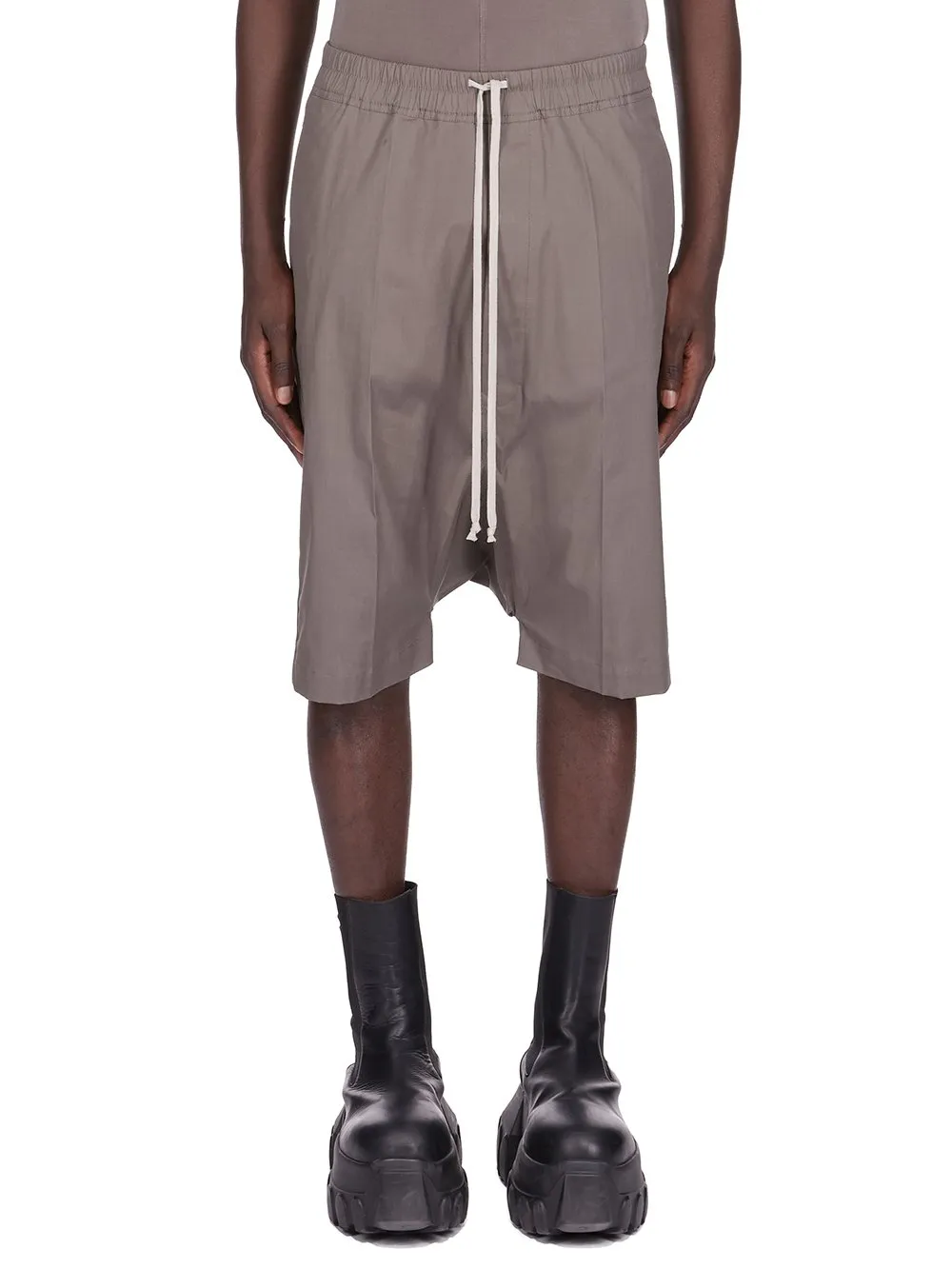 Rick Owens Concordians Ricks Pods In Dust Heavy Cotton Poplin