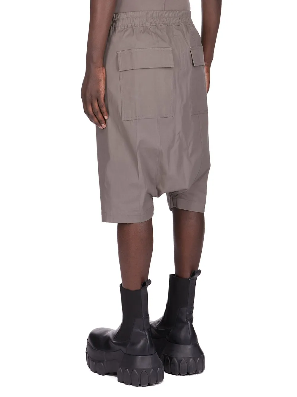 Rick Owens Concordians Ricks Pods In Dust Heavy Cotton Poplin