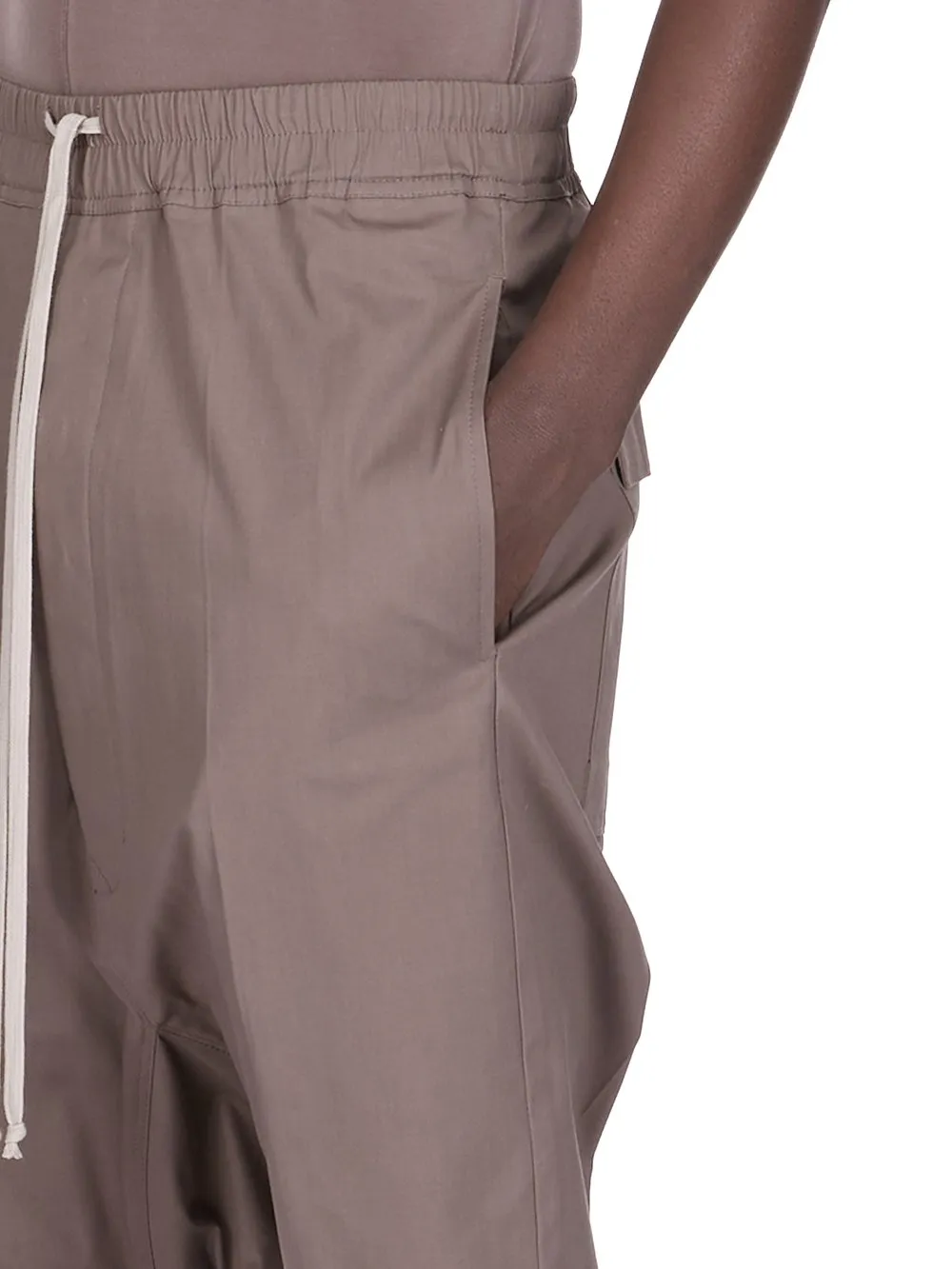 Rick Owens Concordians Ricks Pods In Dust Heavy Cotton Poplin