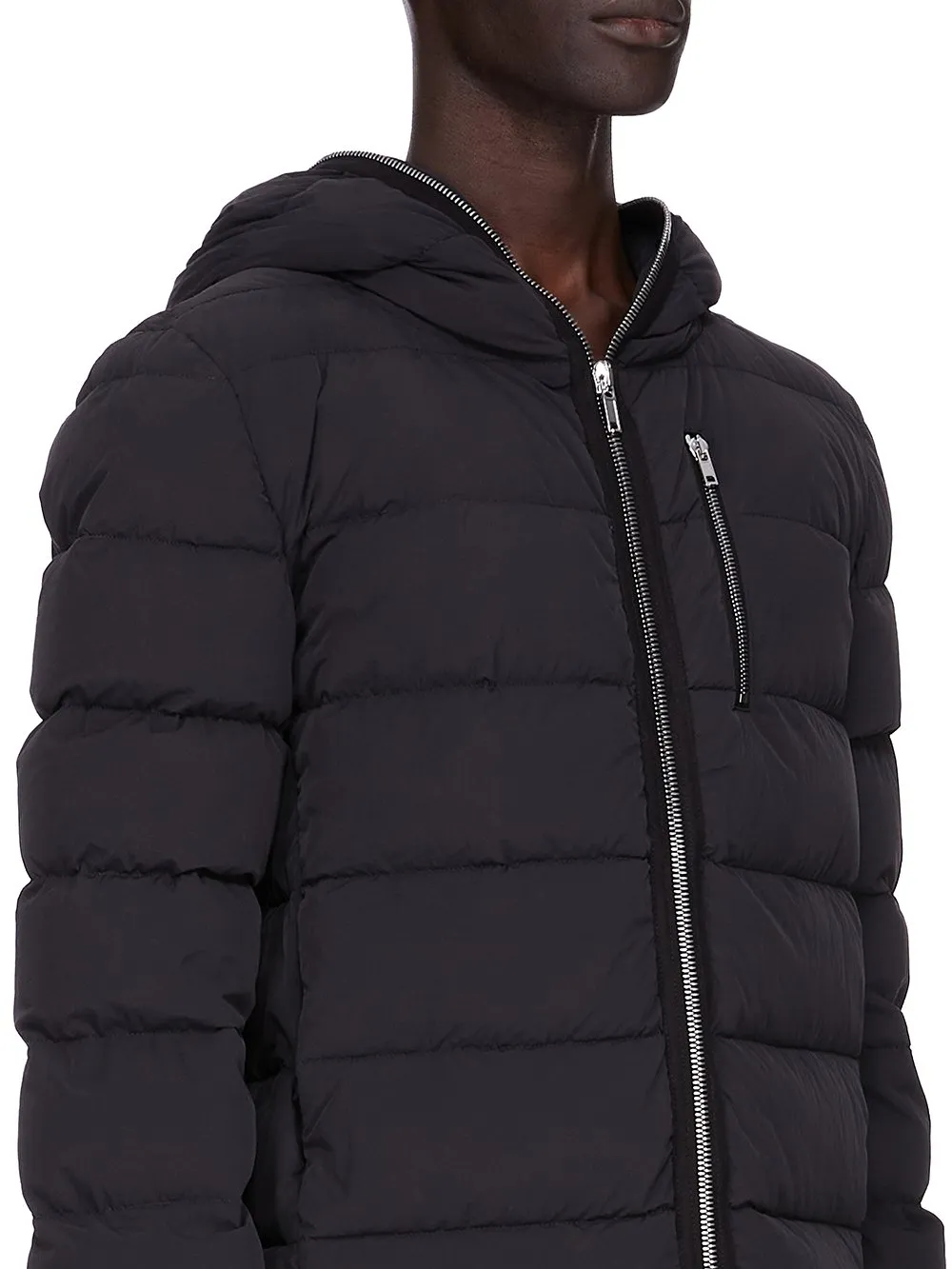 Rick Owens Concordians Gimp Jkt In Black Matte Nylon