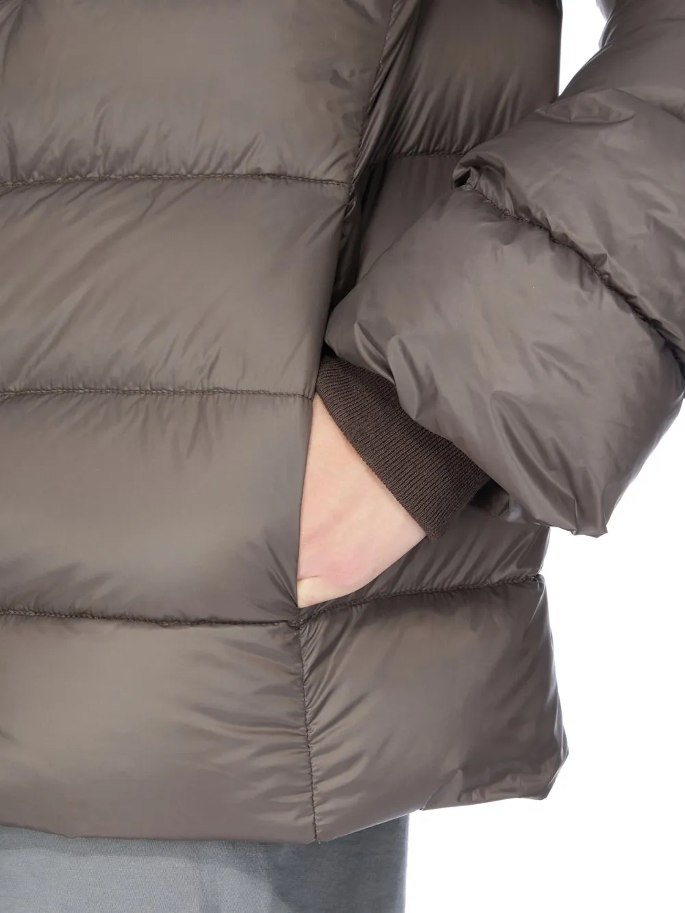 Rick Owens Concordians Gimp Jkt In Darkdust Light Nylon