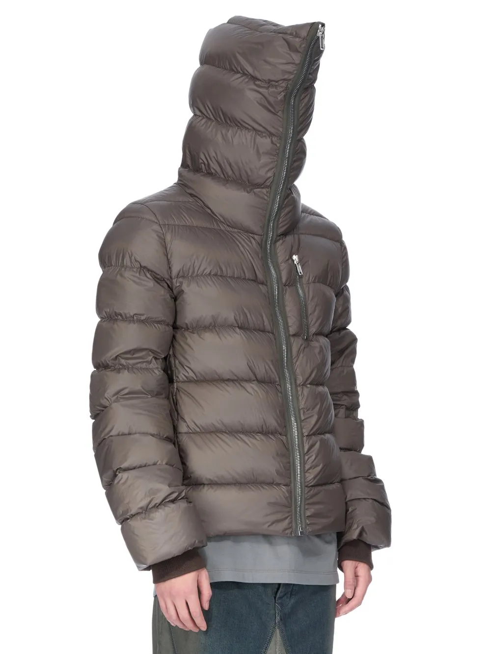 Rick Owens Concordians Gimp Jkt In Darkdust Light Nylon
