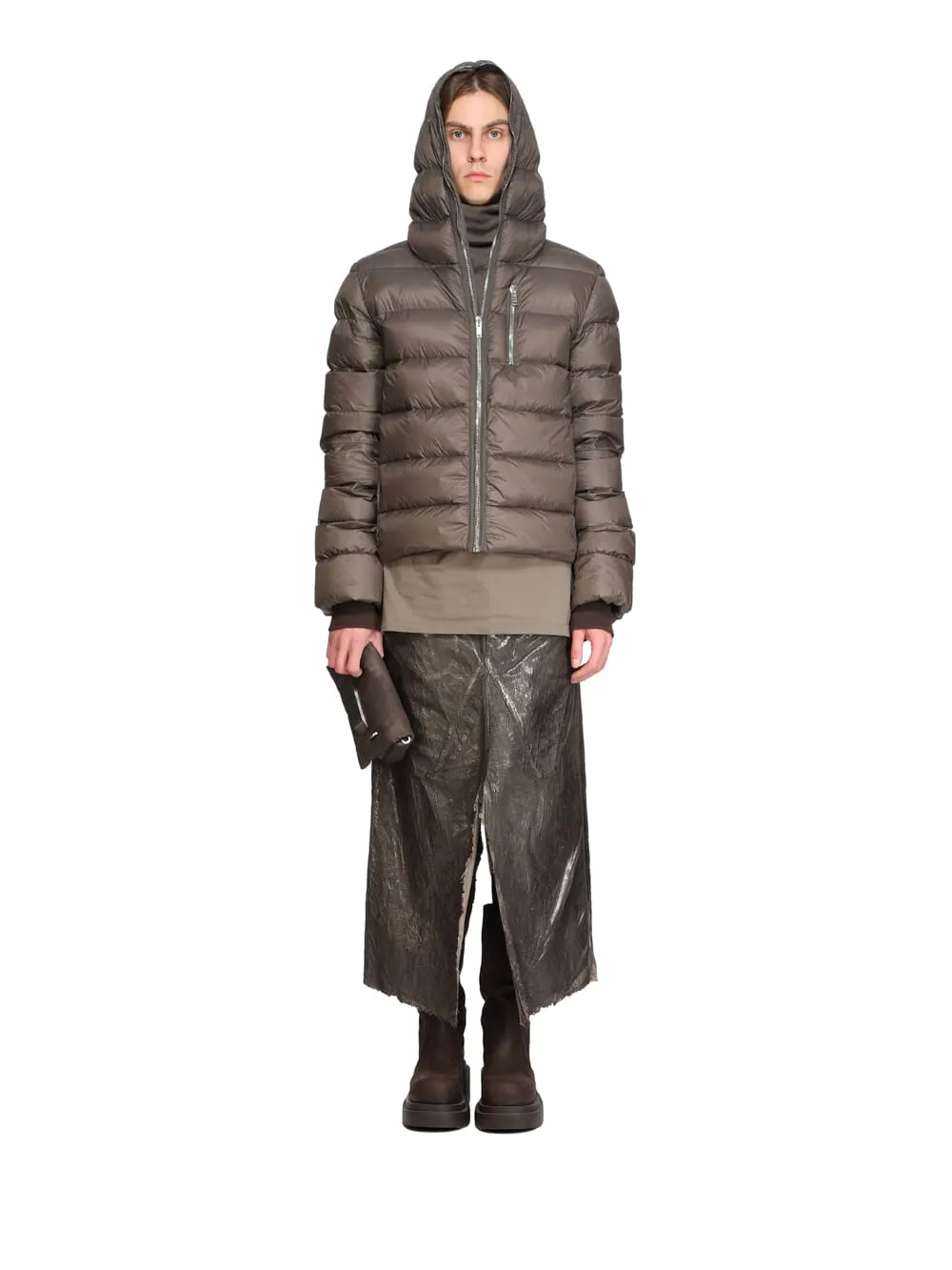 Rick Owens Concordians Gimp Jkt In Darkdust Light Nylon