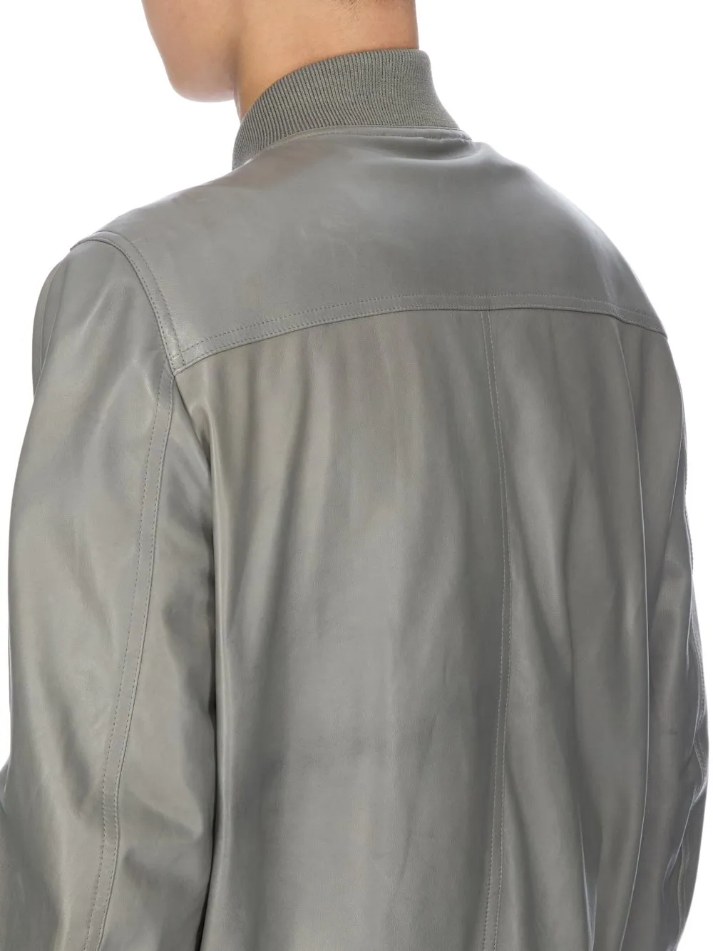 Rick Owens Concordians Bauhaus Flight In Washed Indigo Waxy Lamb Leather