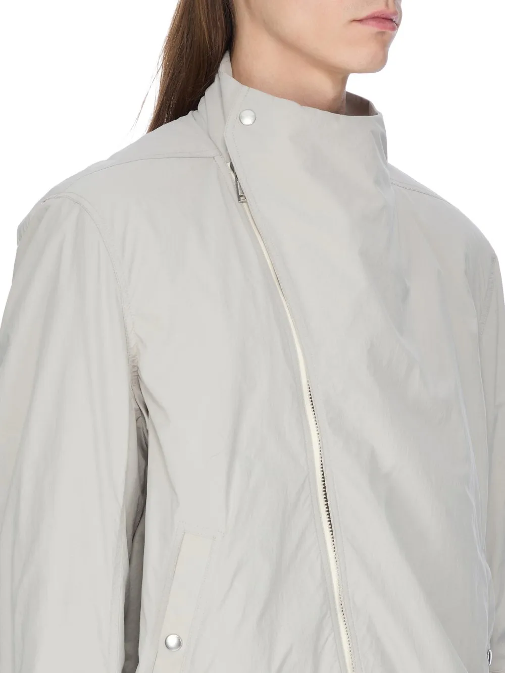 Rick Owens Concordians Hollywood Flight In Pearl Matte Nylon