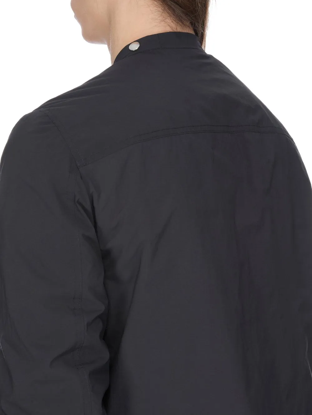 Rick Owens Concordians Cargo Jkt In Black Matte Nylon