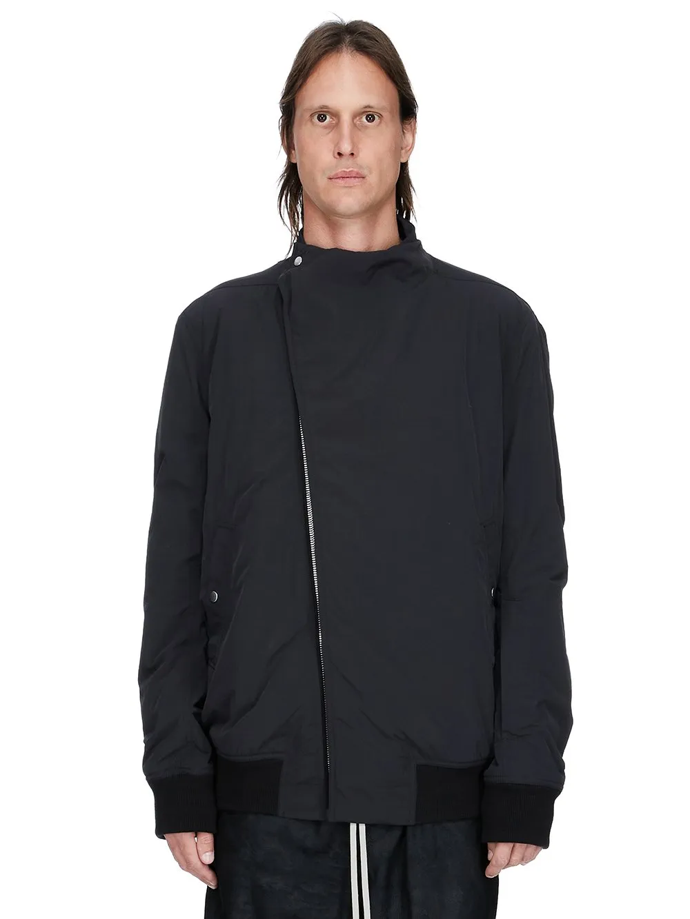 Rick Owens Concordians Hollywood Flight In Black Matte Nylon