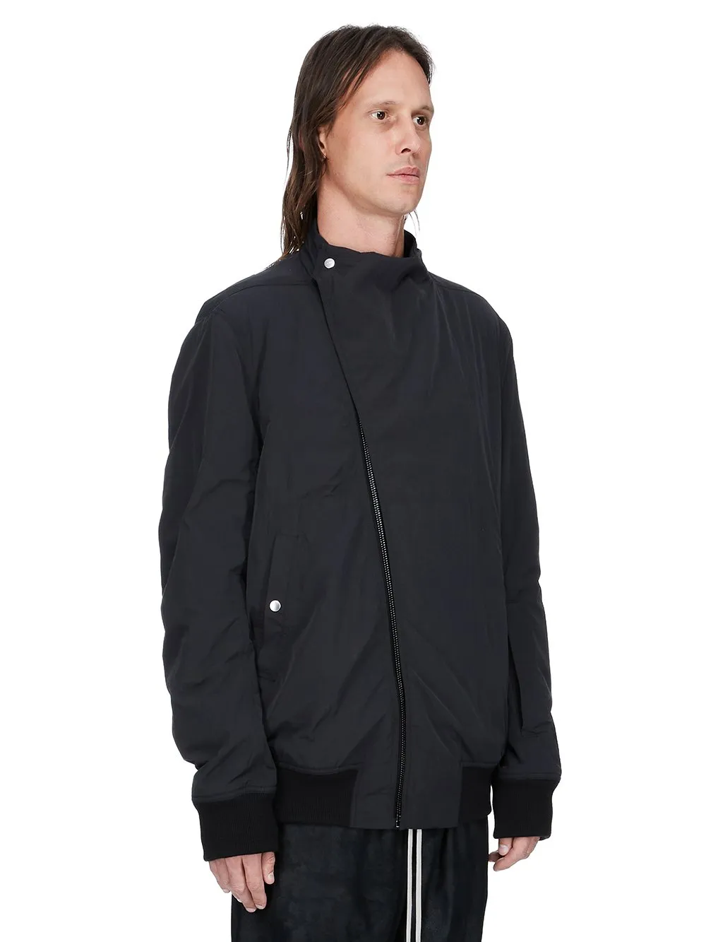Rick Owens Concordians Hollywood Flight In Black Matte Nylon