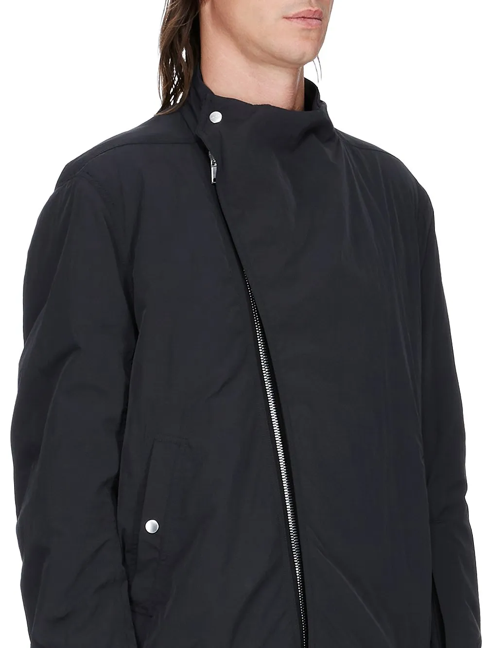 Rick Owens Concordians Hollywood Flight In Black Matte Nylon