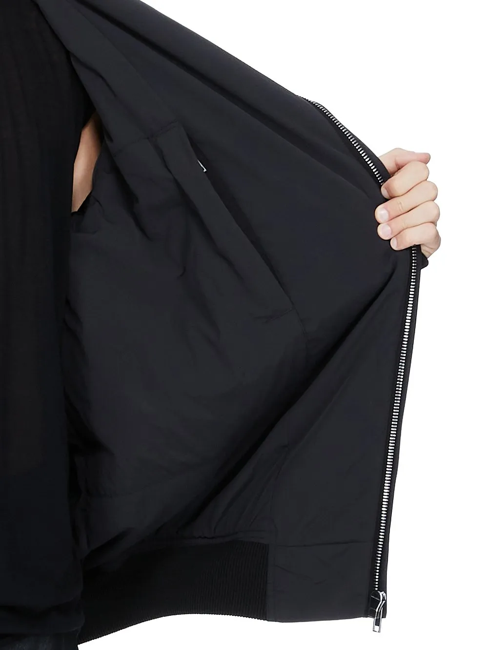 Rick Owens Concordians Hollywood Flight In Black Matte Nylon