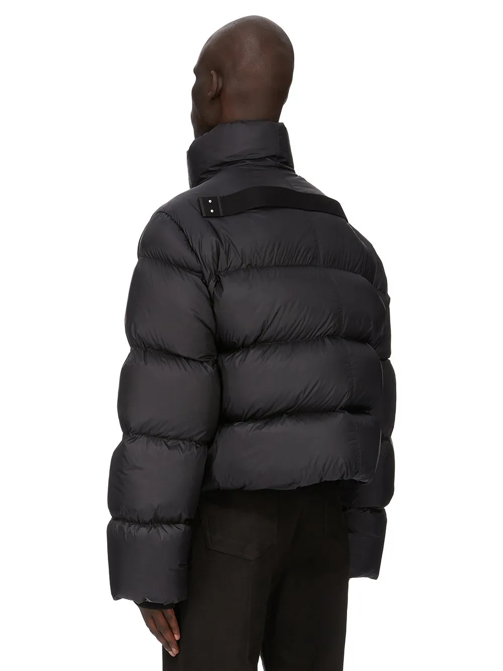 Rick Owens Concordians Turtle Jkt In Black Light Nylon
