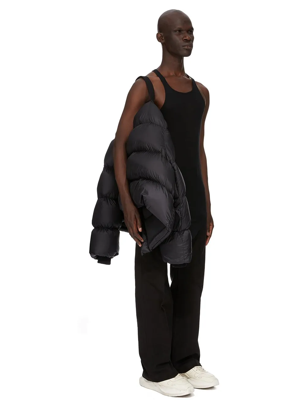 Rick Owens Concordians Turtle Jkt In Black Light Nylon