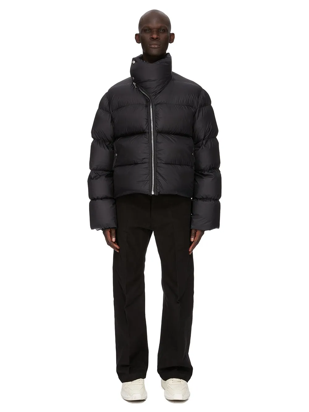 Rick Owens Concordians Turtle Jkt In Black Light Nylon