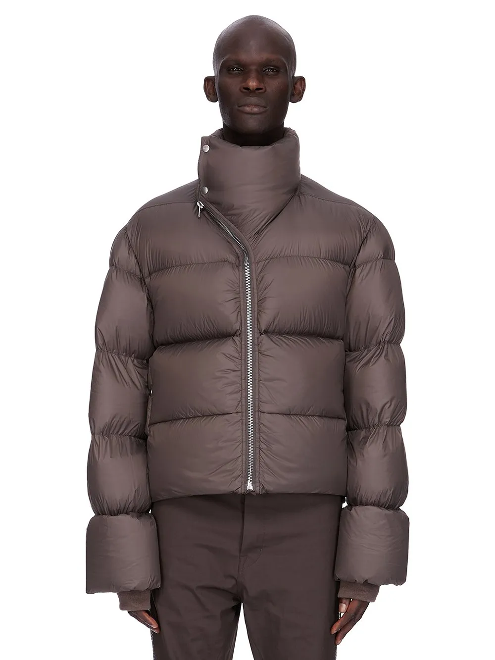 Rick Owens Concordians Turtle Jkt In Darkdust Light Nylon