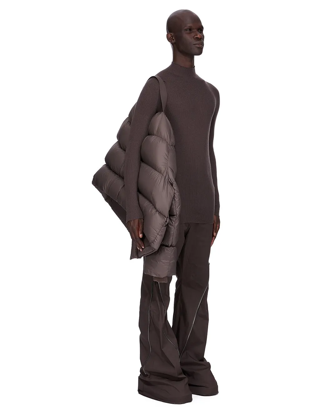 Rick Owens Concordians Turtle Jkt In Darkdust Light Nylon
