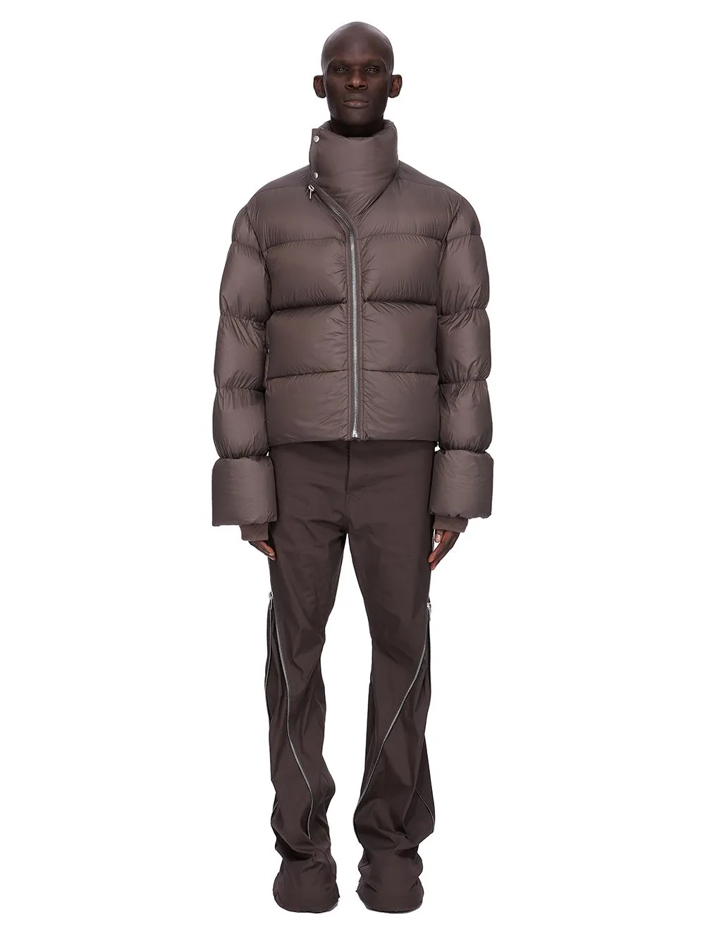 Rick Owens Concordians Turtle Jkt In Darkdust Light Nylon