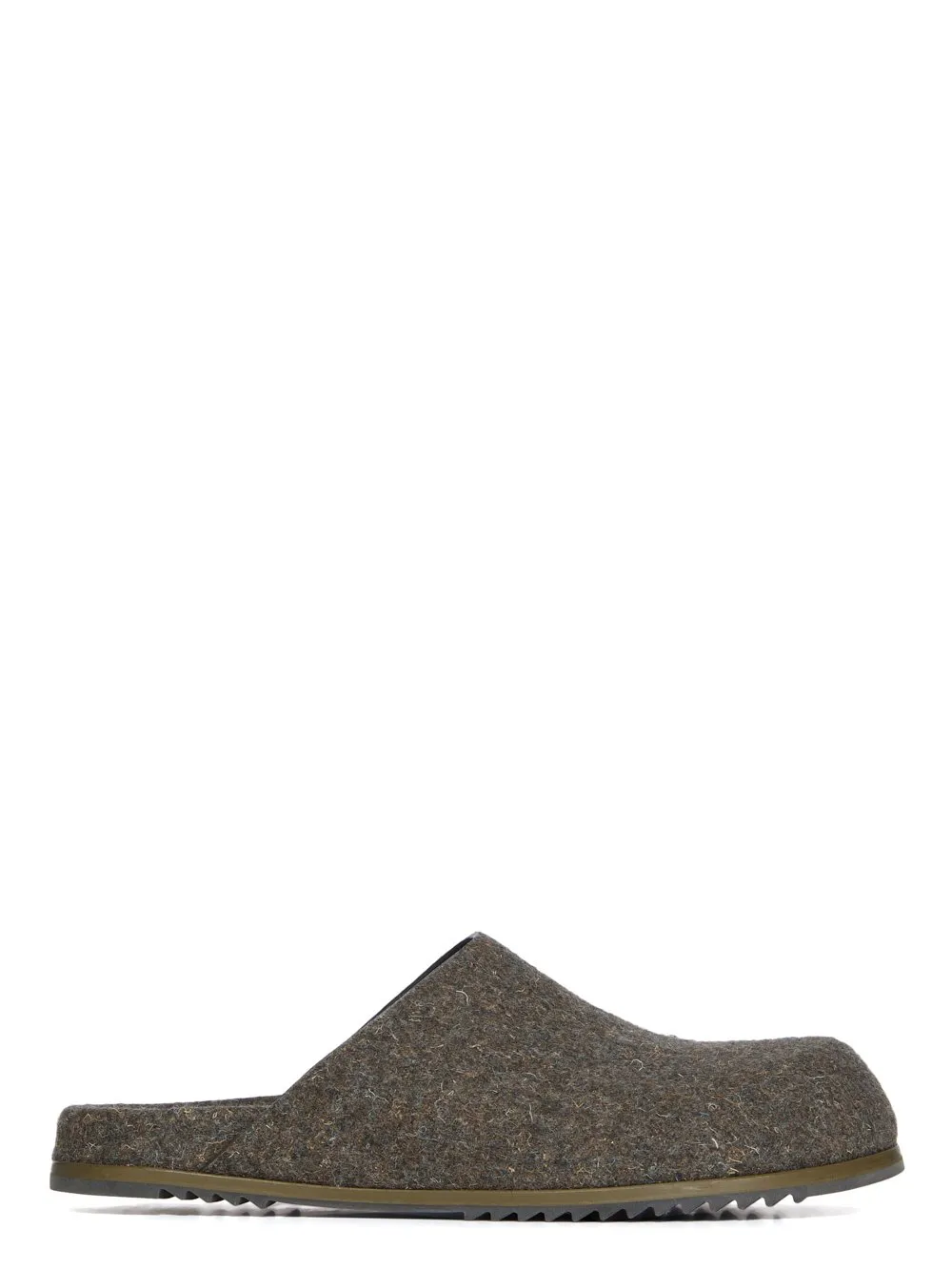 Rick Owens Concordians Mule Granola In Bosco Rugged Wool