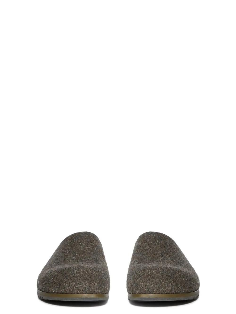 Rick Owens Concordians Mule Granola In Bosco Rugged Wool