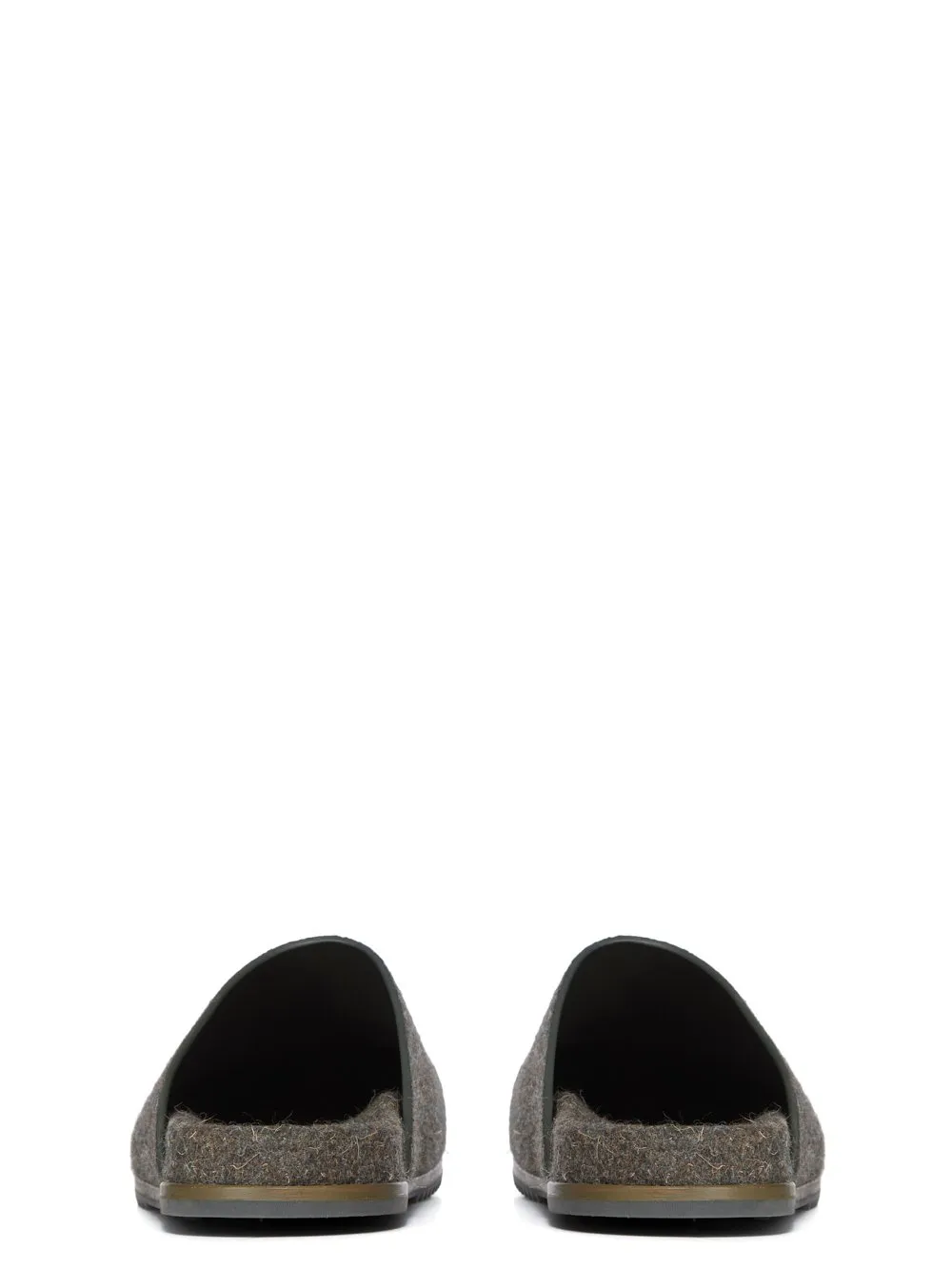 Rick Owens Concordians Mule Granola In Bosco Rugged Wool